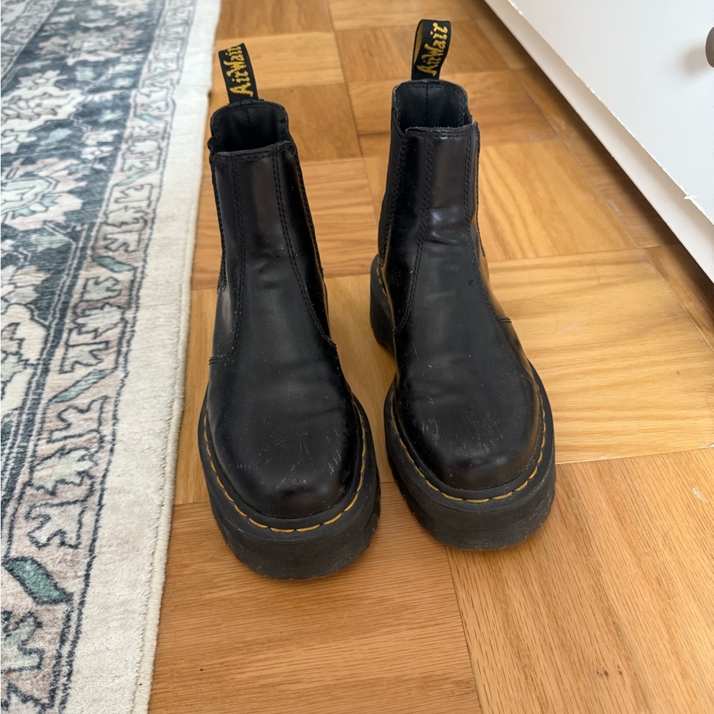 Dr. Martens Black Chelsea Boots - Picture 2 of 4
